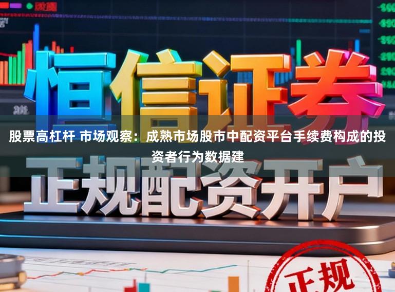 股票高杠杆 市场观察:成熟市场股市中配资平台手续费构成的投资者行为数据建