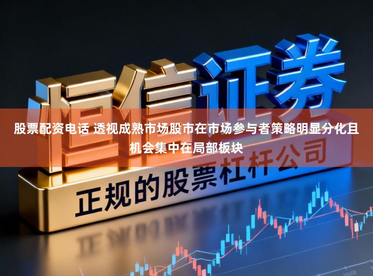股票配资电话 透视成熟市场股市在市场参与者策略明显分化且机会集中在局部板块