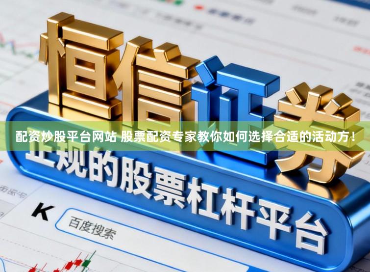 配资炒股平台网站 股票配资专家教你如何选择合适的活动方!